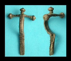 Brooch, Crossbow, Crenelations on Foot, 3rd-4th Cent. AD